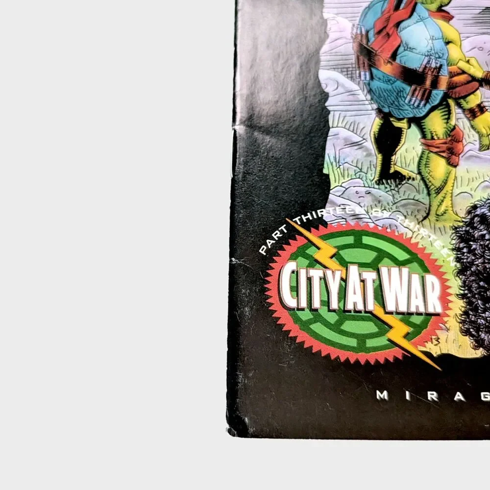 Teenage Mutant Ninja Turtles TMNT #62 Comic Book City At War August 1993 Mirage